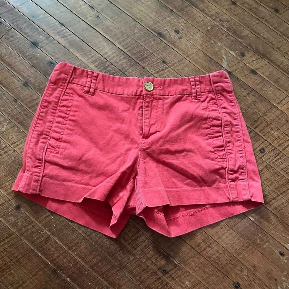 Banana Republic Martin 4 flat front minimalist classic shorts